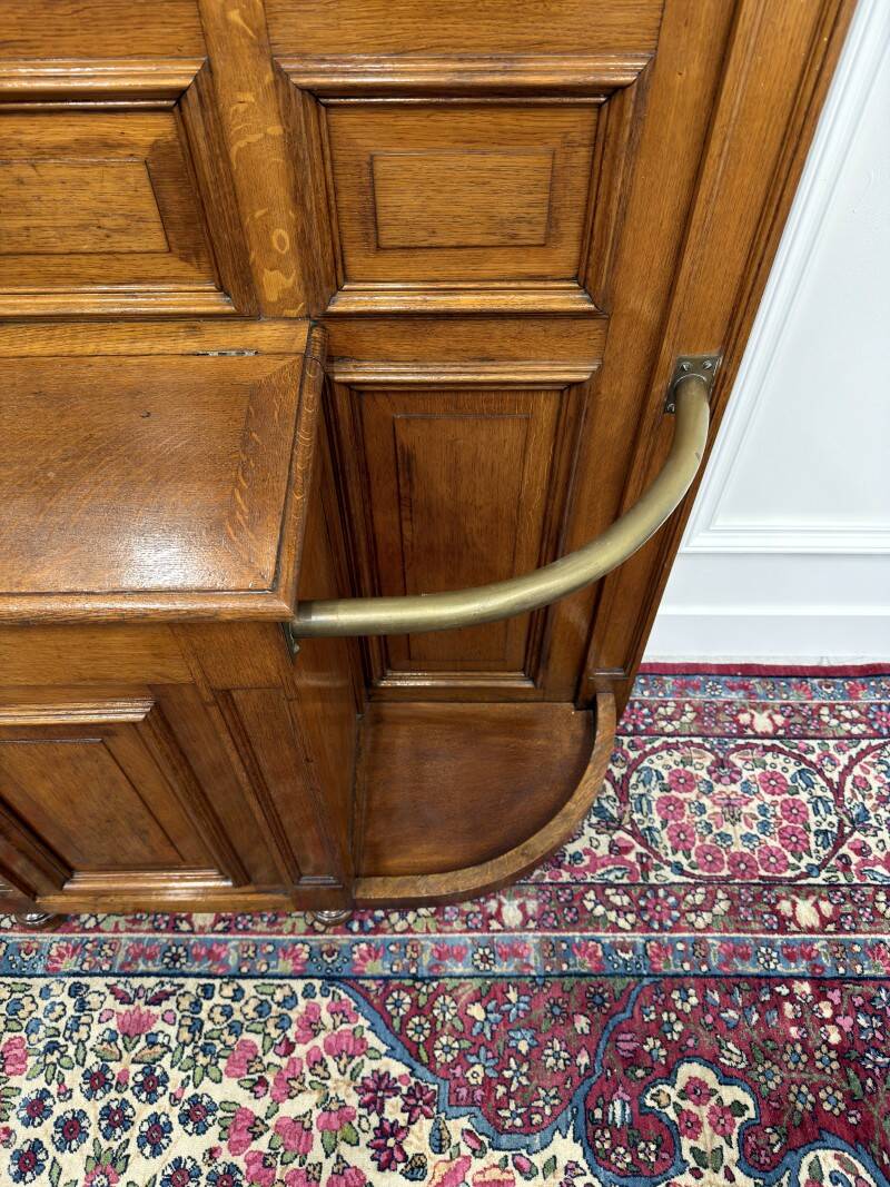 Classic English Wardrobe Coat Rack