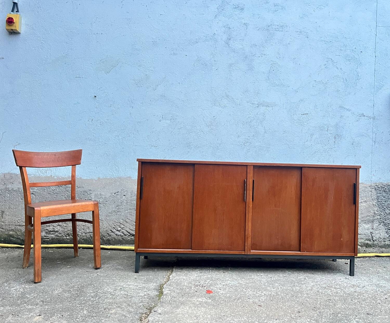 Vintage oak sideboard
