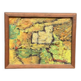 Original Swedish Oil On Panel – “Landskap” By Lennart Bergander – Dated 1968 – Vintage & Framed