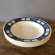 4 hollow plates made of ancient earthenware