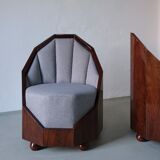 Leon-Emile Bouchet Art Deco lounge set | 1930s