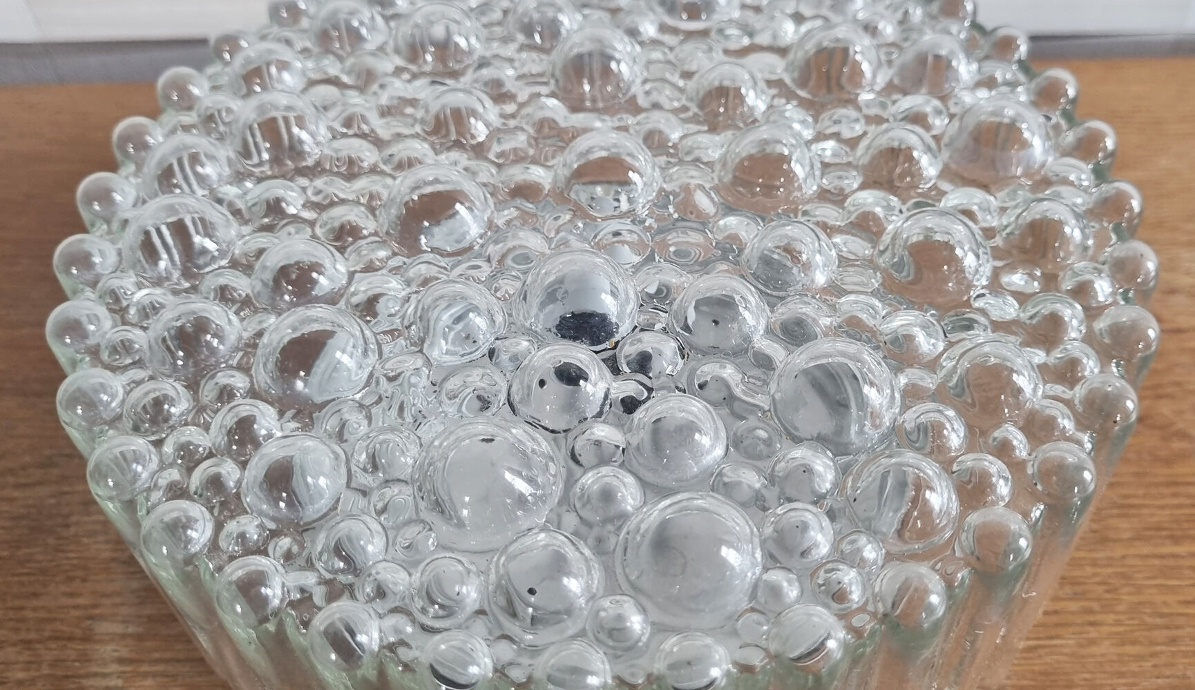 "Bulles" ceiling light / wall light by Héléna Tynell, 1960s