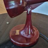 Elektro Medizin collection, rare bakelite desk table lamp Leipzig Leutzsch from GDR vintage