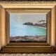 Marine painting "A corner of Brittany" + frame