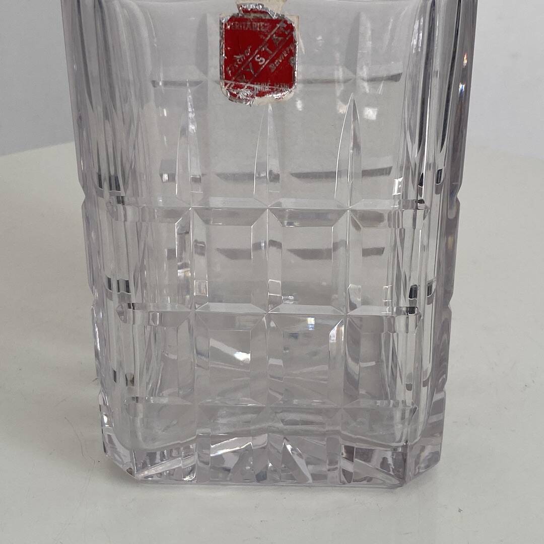 Vintage crystal carafe