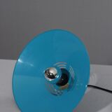 Post-modern suspension lamp Memphis metal & plastic design Brilliant 1980s