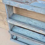 Burmese teak wall shelf