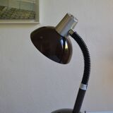 Vintage desk lamp France brown 70s 1970