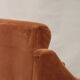 Paire de fauteuils cube en velours style Italien années 70