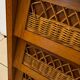Commode vintage pieds compas