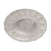 Oval glass bowl