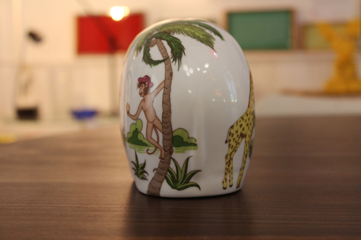 "Drumbo" porcelain piggy bank