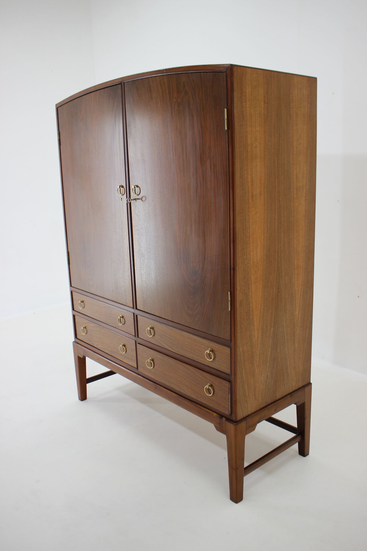 1940s Danish Restored Mahogany Cabinet
