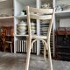 Bent beech bistro chair in beige number 1