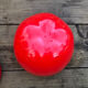 Vintage ice cube apple