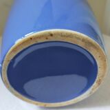 Lavender blue ceramic vase