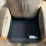 Massot leather club chair