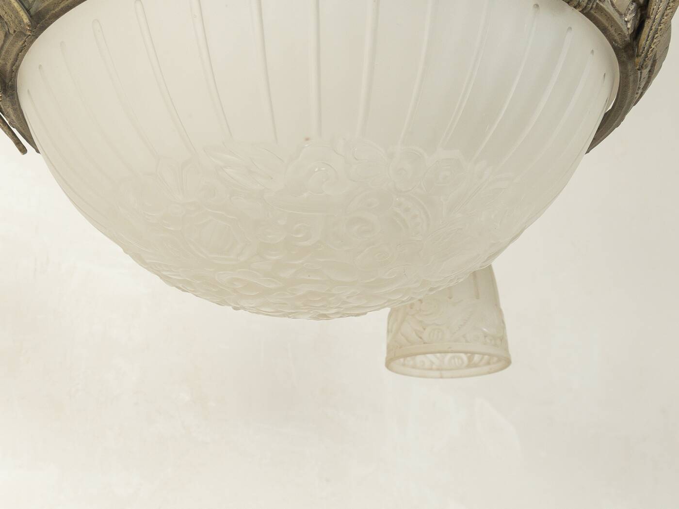 Lumière de plafond Art Déco des années 1920