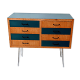 Vintage wooden chest of drawers