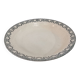 Iron earth hollow dish ec Salins, Louis XVI garlands