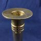 Old brass candlestick