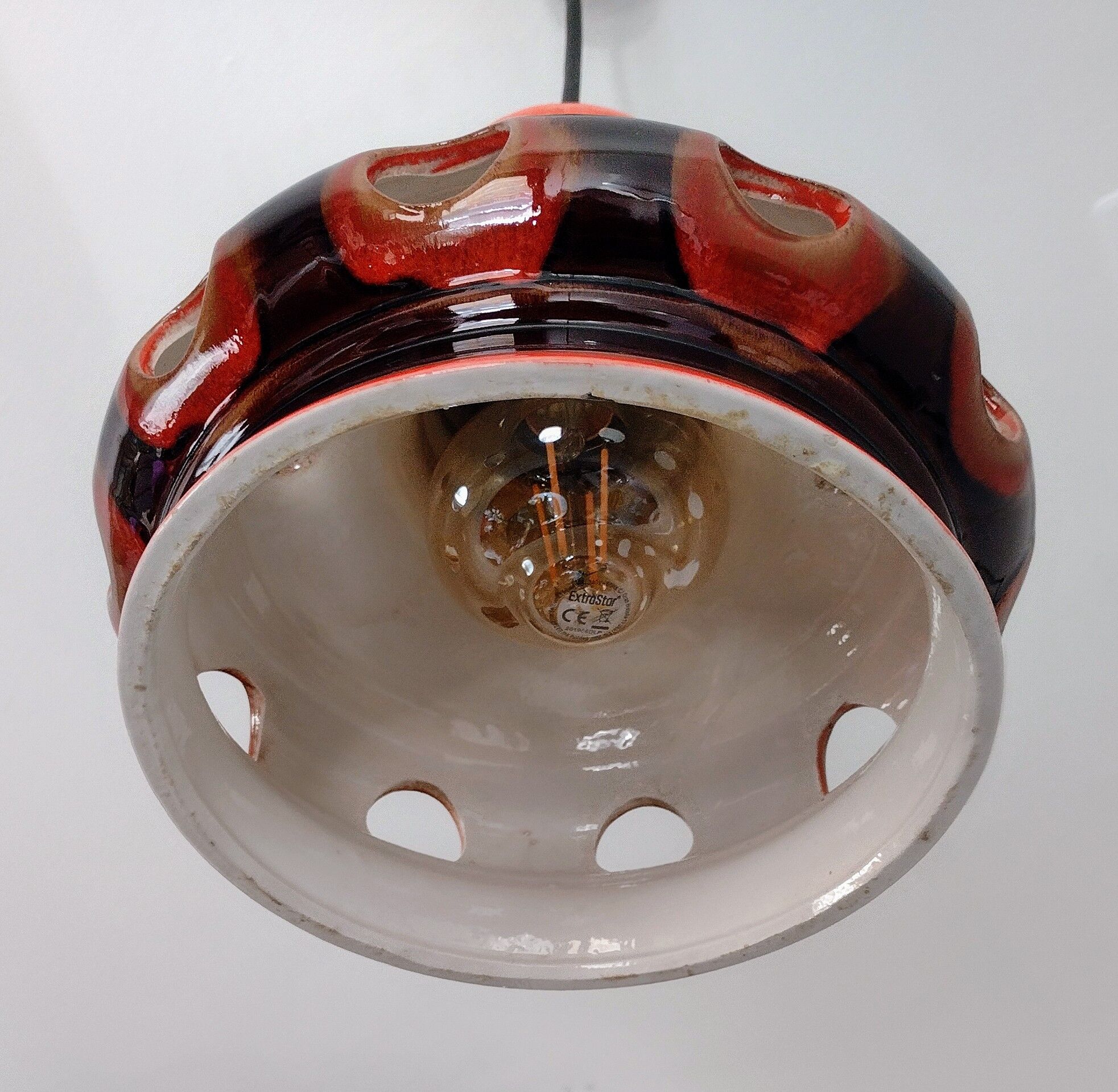 West german vintage fat lava lamp