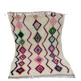 Handmade moroccan berber rug 267 x 121 cm