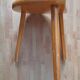 Vintage wooden tripod stool
