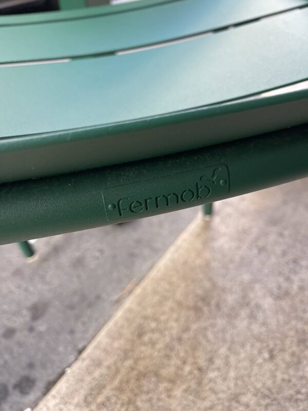 Chaise Fermob  vertes / chaises du Luxembourg
