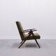 Easy Chair Model B 310 Var in Green Boucle
