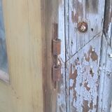 Ancienne porte intérieur vitrée