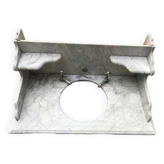 Marble toilet top
