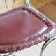 Duo of metal chairs attributed to Gastone RINALDI
