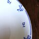 Blue salad bowl Digoin Art Deco Flowers