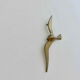 Seagull, bird, swallow, brass wall decoration 1970