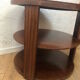 Old inlaid pedestal