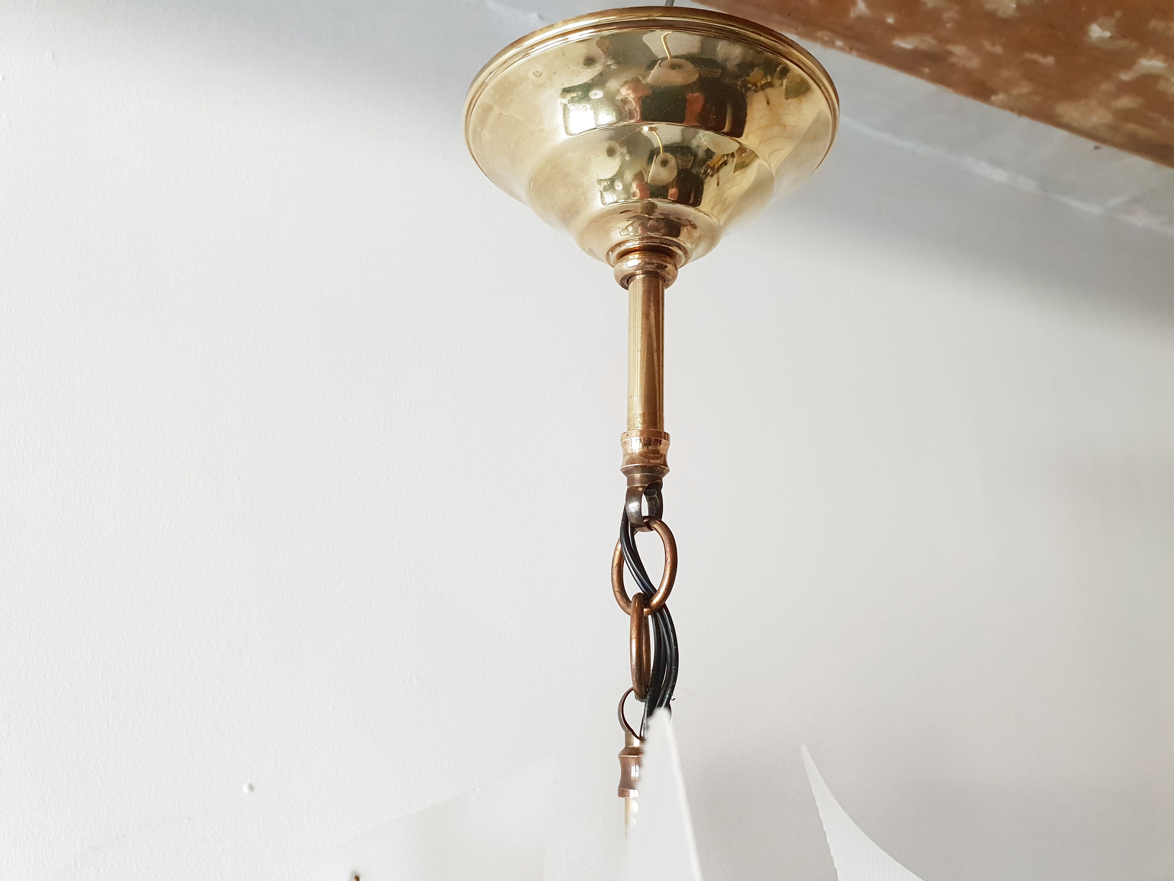 Vintage hanging with torches 1950