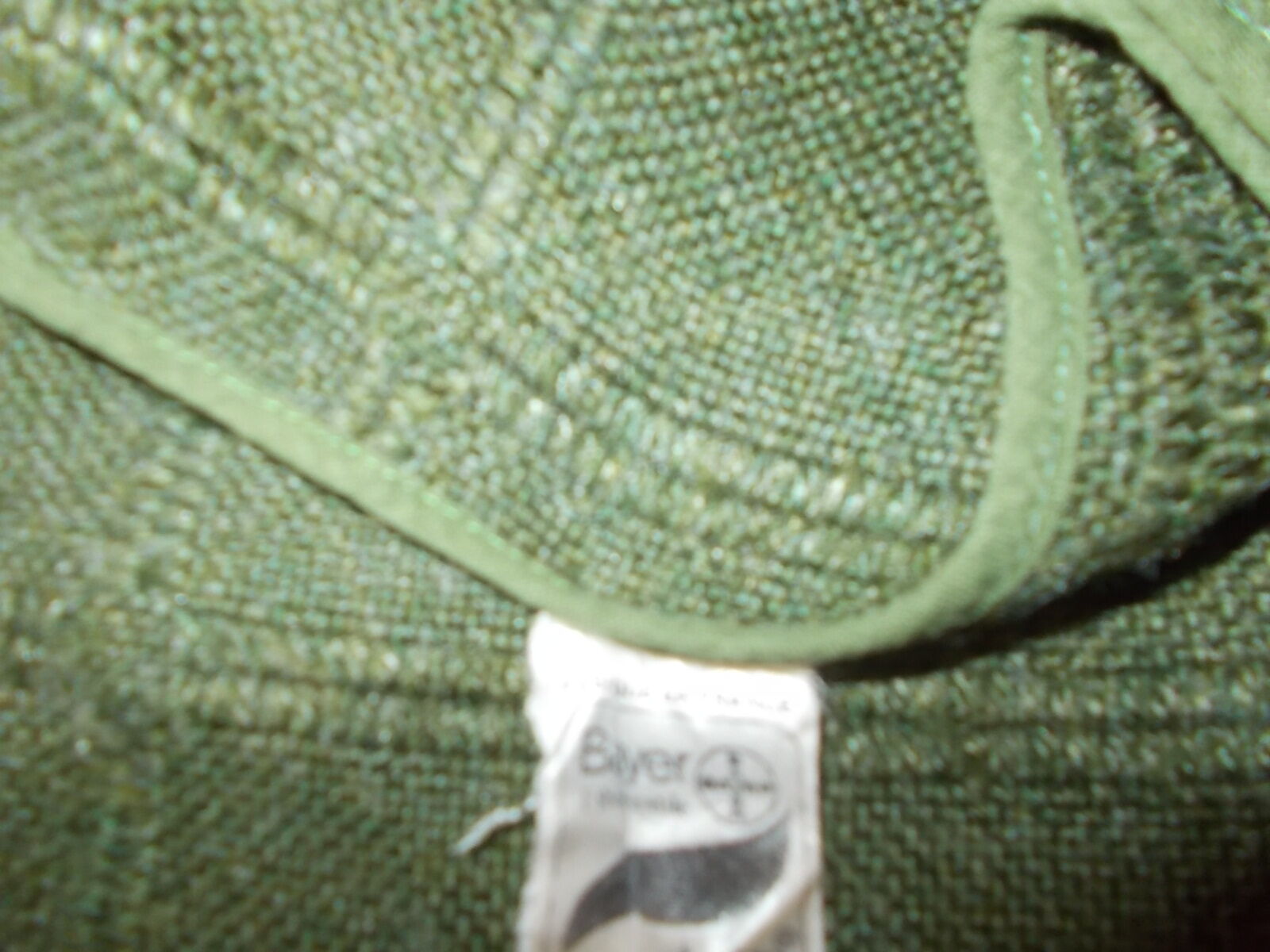 Round tablecloth 184 x 174 green-khaki