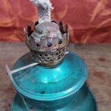 Set of two old small oil or kerosene lamps