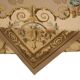 Handmade European Vintage Aubusson Kilim 263 cm x 334 cm