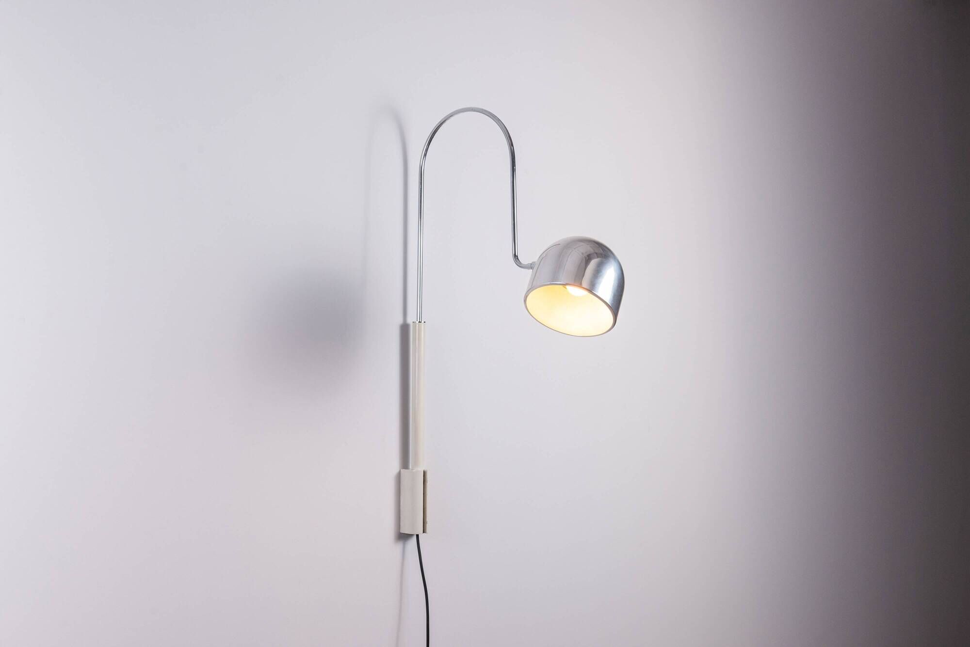 Danilo & Corrado Aroldi adjustable wall lamp by Stilnovo