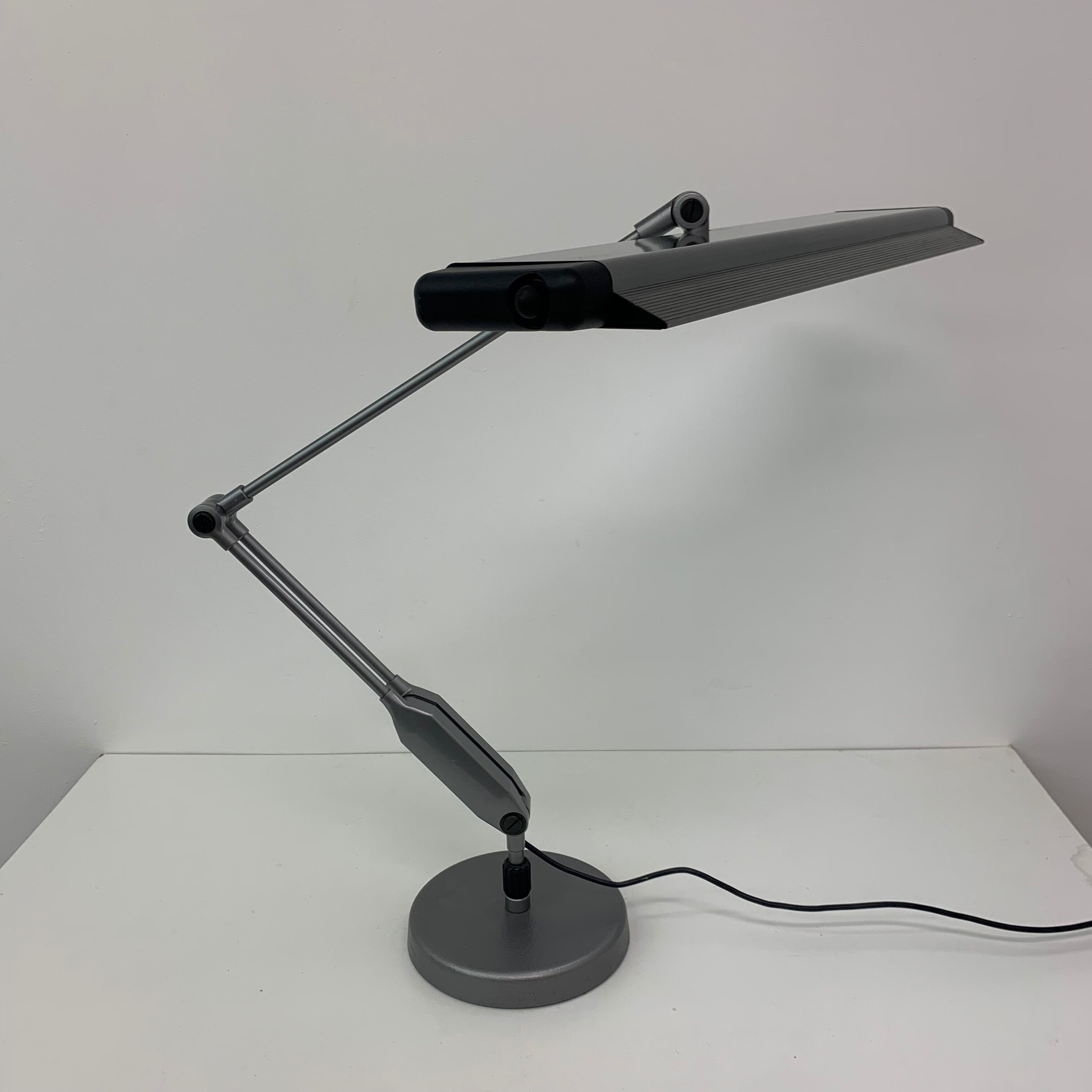 Post modern large desk lamp , 1980's