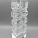 Moulded glass soliflore vase - Ingrid Glashette - 1970s