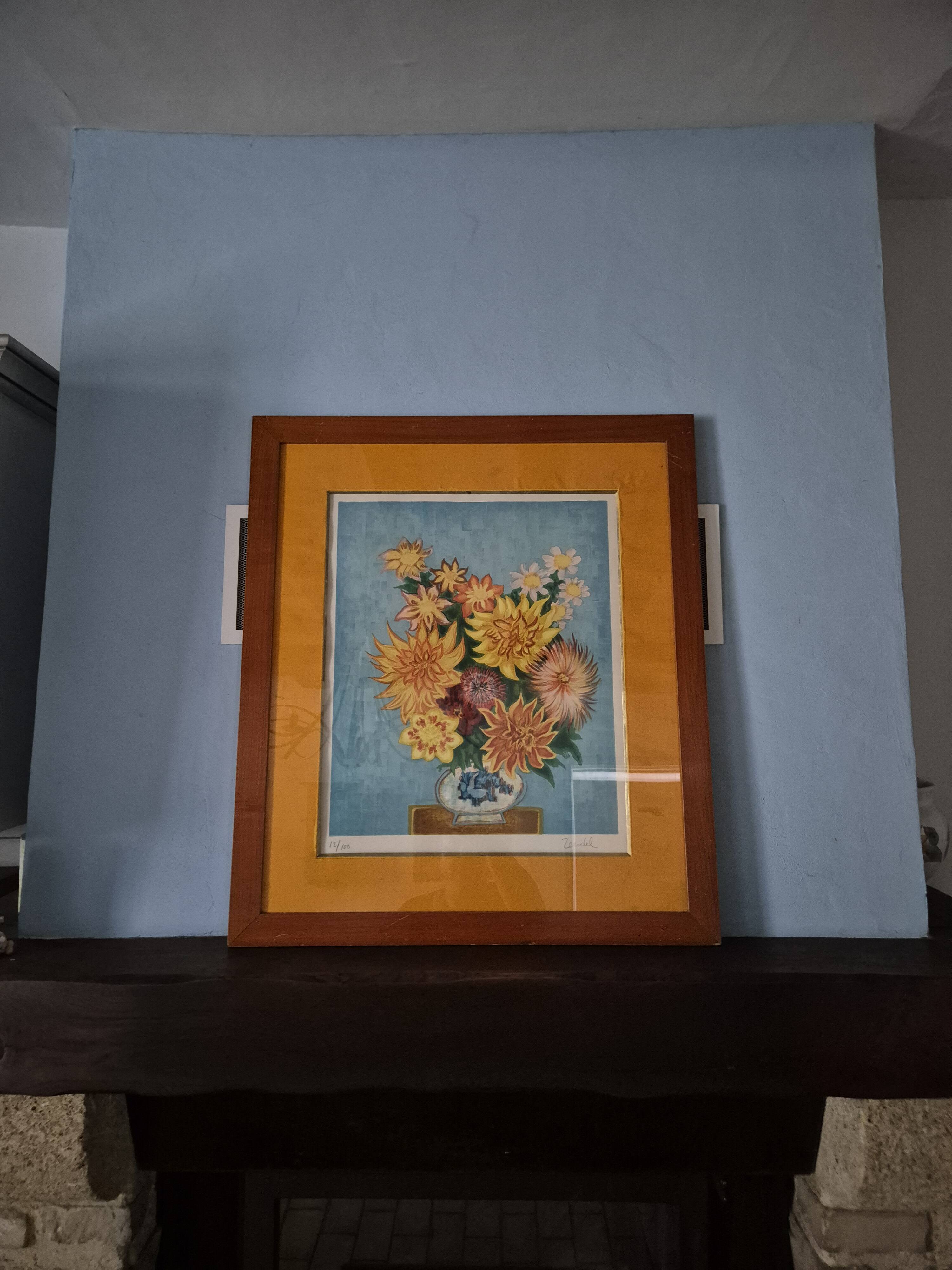 Rare Mid-Century Gabriel Zendel Signed & Numbered Lithograph