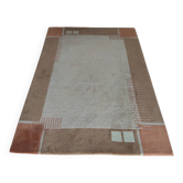 Hand-knotted wool rug 170x240 – Terra Home Editions – terra palette