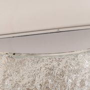 Simple Murano glass wall light by Kaiser, Germany, 1970s.