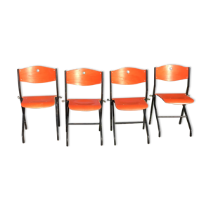 4 chaises vintage