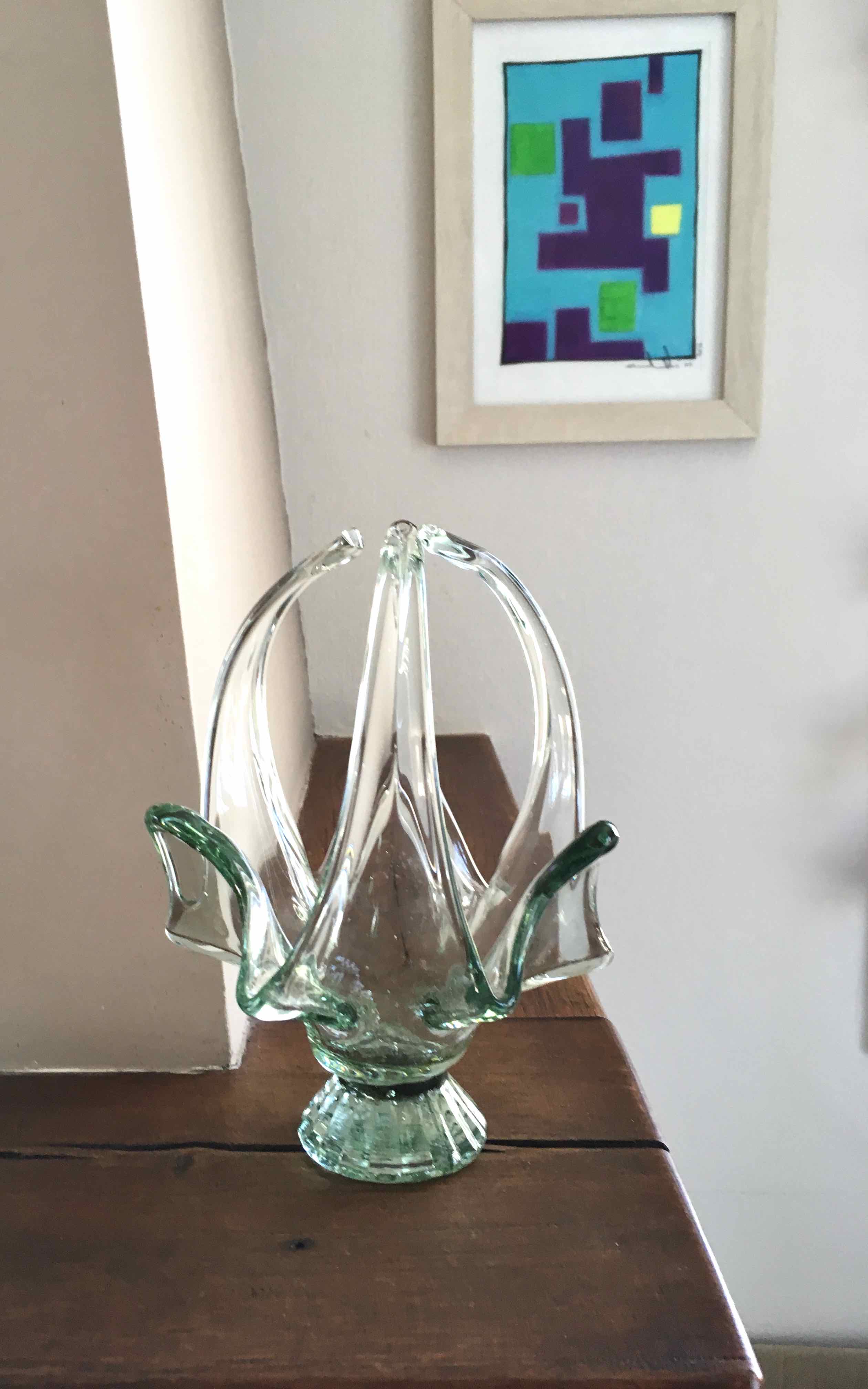 Blown glass candy maker