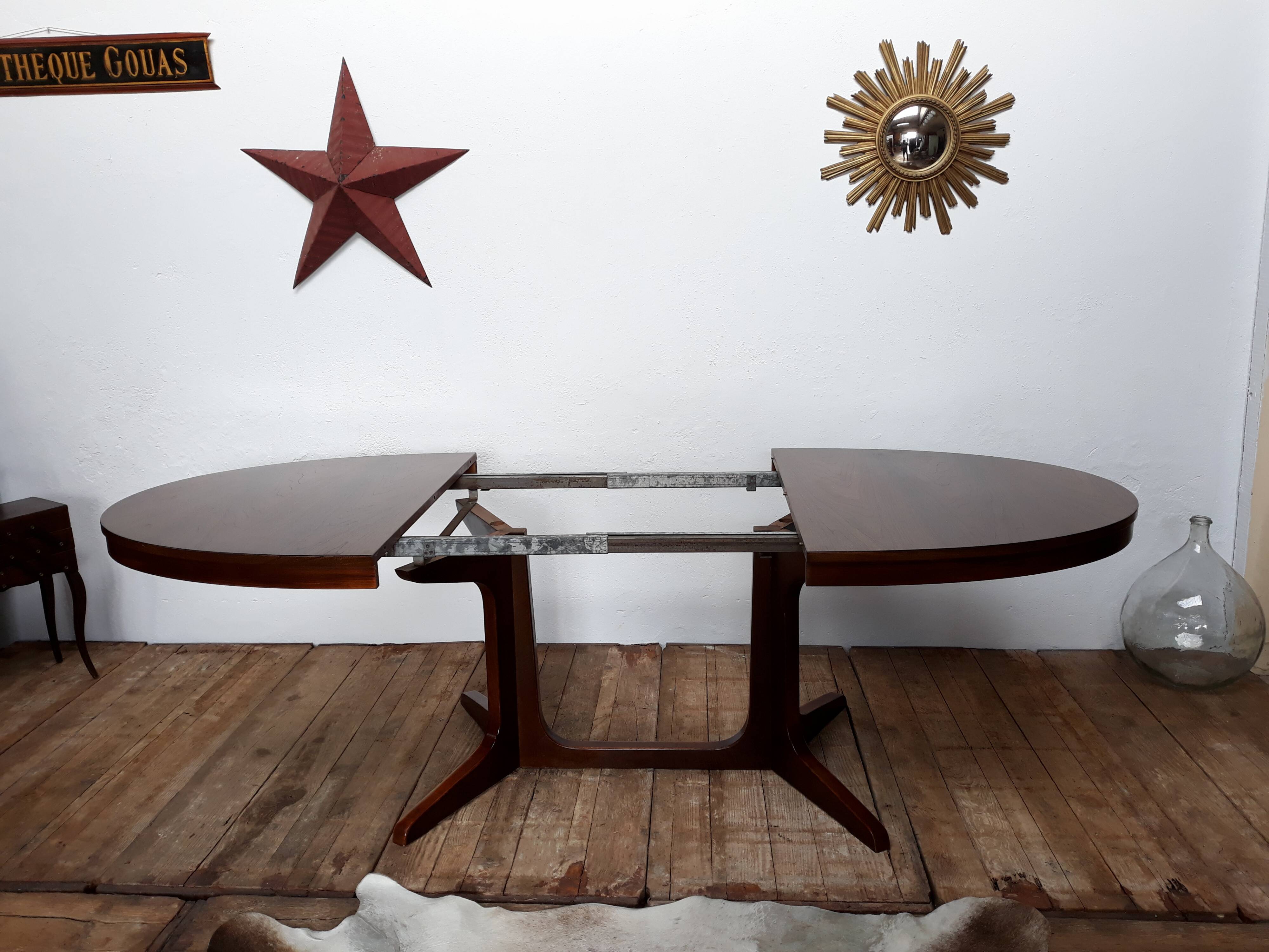 Table extensible vintage Baumann 1970