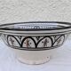 Large Ceramic Salad Bowl SAFI Morocco XXL 29cm Berber Pottery Zouak Tra